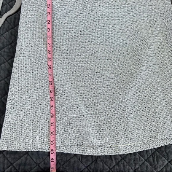 Pendleton Dress Women Size 14 Wool Blend Sheath Blue White Sleeveless Lined I - Picture 8 of 11